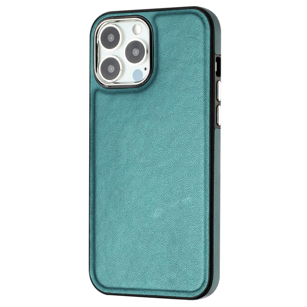 YB Leather Coating Series-6 For iPhone 15 Pro Max Leather Coated TPU Mobile Phone Case Back Cover YB Leather Coating Series-6 For iPhone 15 Pro Max Leather Coated TPU Mobile Phone Case Back Cover